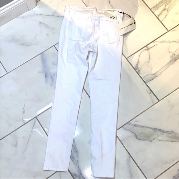 Rag and bone high rise ankle skinny jeans - Picture 3 of 6